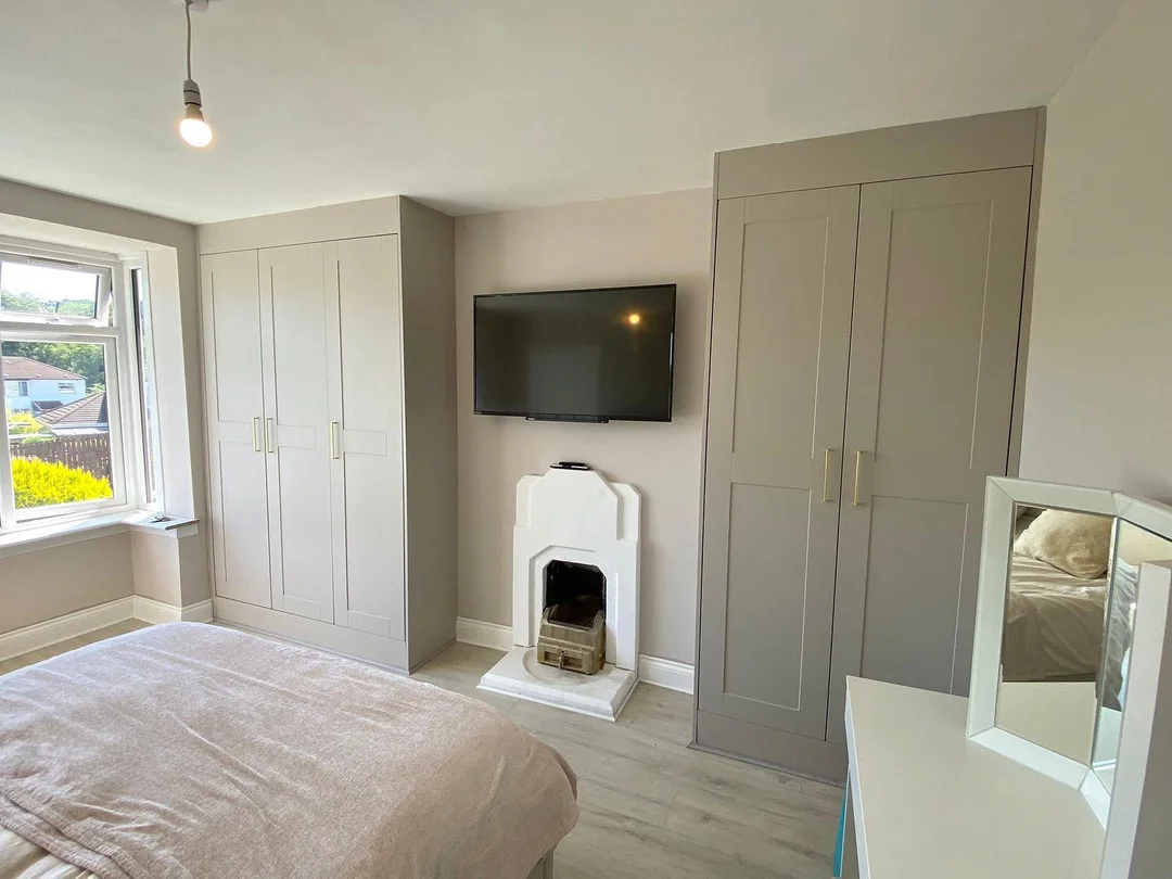 Fitted Wardrobes Glasgow Scotland - Bespoke Joinery by Stewart Installations
